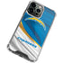 NFL Los Angeles Chargers iPhone 15 Pro Clear Case